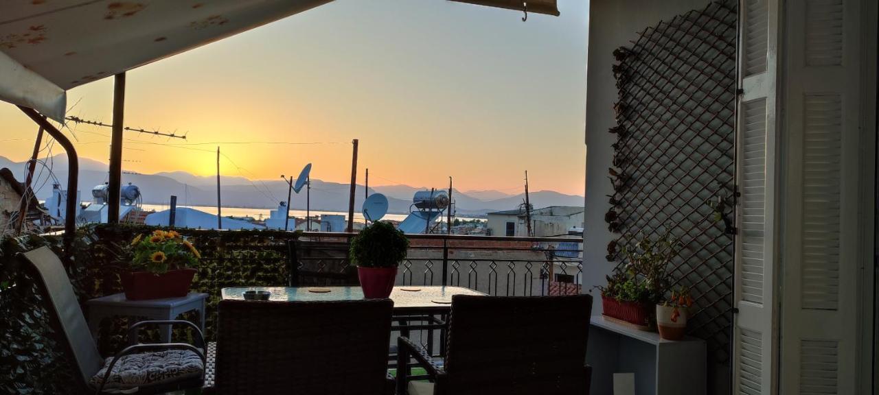 Sea View Nikos Apartment نافبليو المظهر الخارجي الصورة