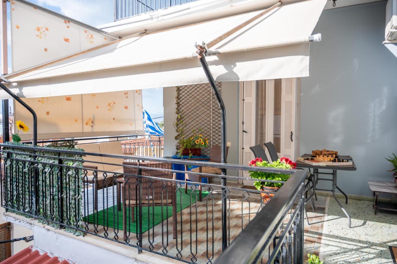 Sea View Nikos Apartment نافبليو المظهر الخارجي الصورة
