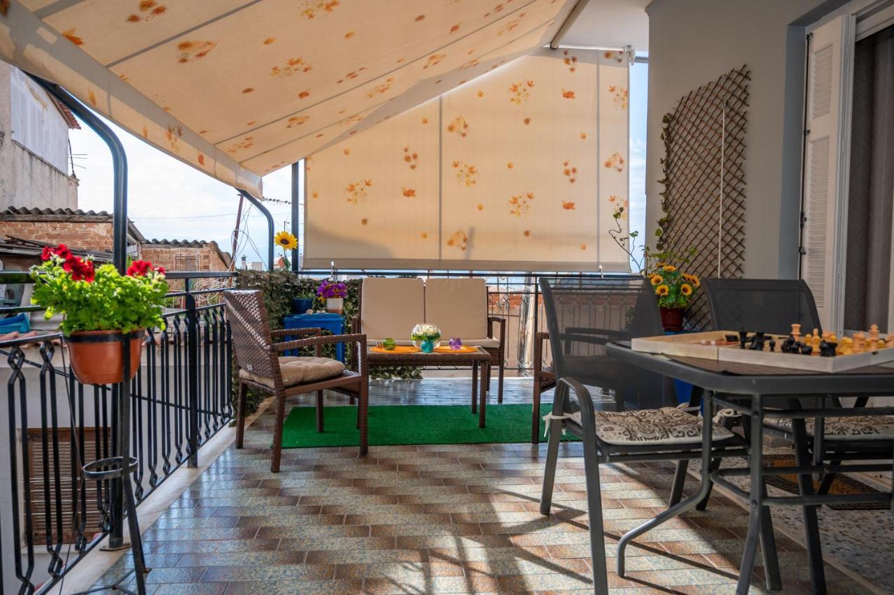 Sea View Nikos Apartment نافبليو المظهر الخارجي الصورة