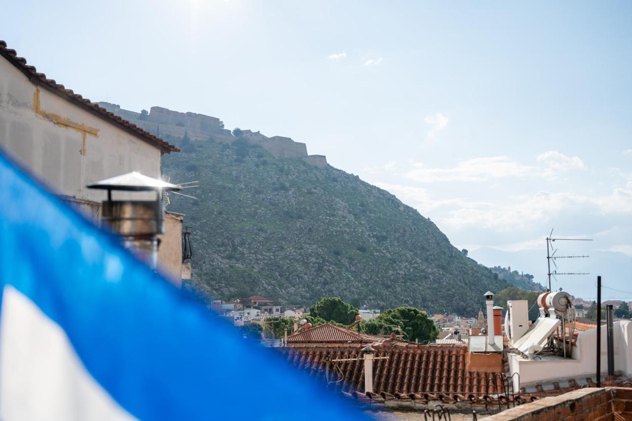 Sea View Nikos Apartment نافبليو المظهر الخارجي الصورة