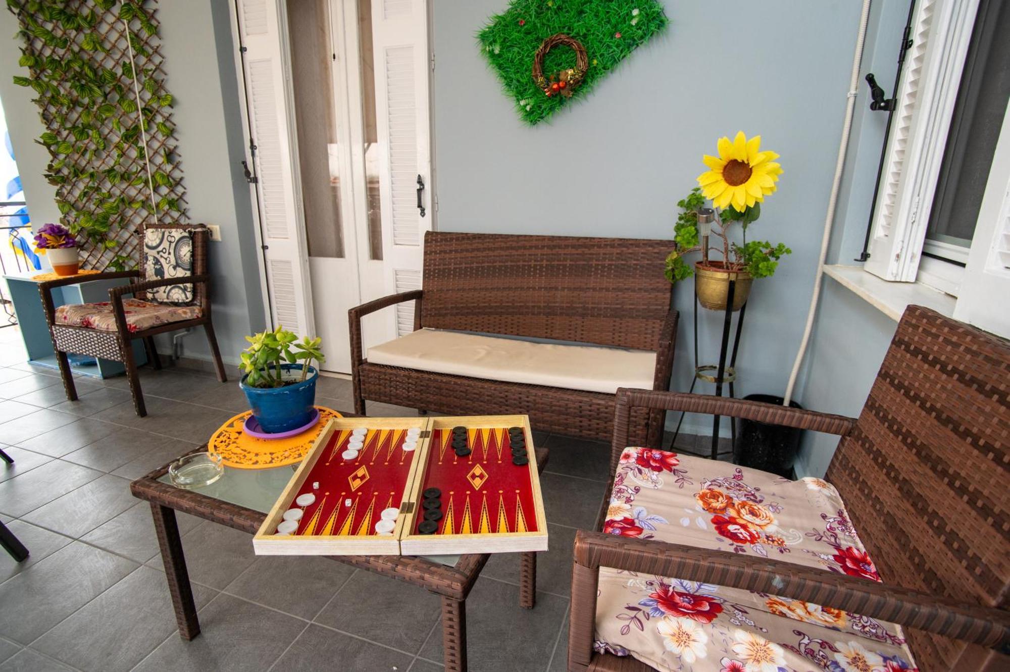 Sea View Nikos Apartment نافبليو المظهر الخارجي الصورة